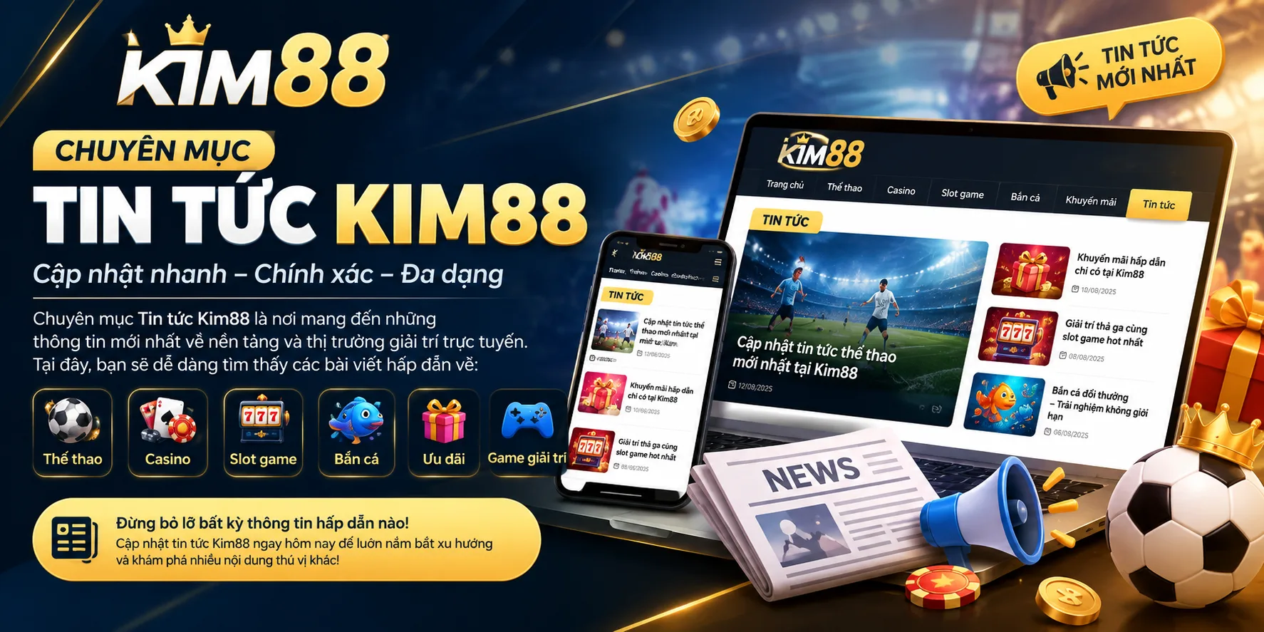 Chuyên mục Tin tức Kim88